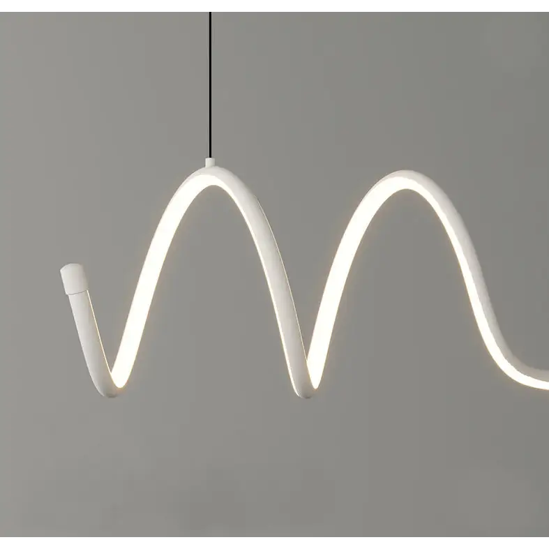 Nordic Long Strip LED Pendant Lamp for Living Dining - Lighting