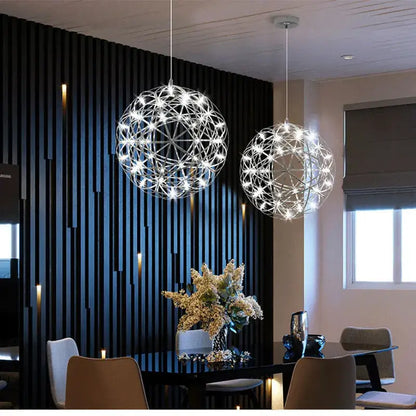 Nordic Modern Ball Fireworks Pendant Light - Home & Garden > Lighting Fixtures Chandeliers