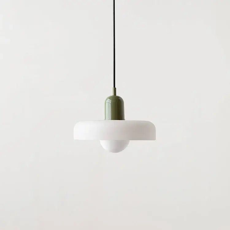 Nordic Retro Macaron Glass Pendant Light - Lighting