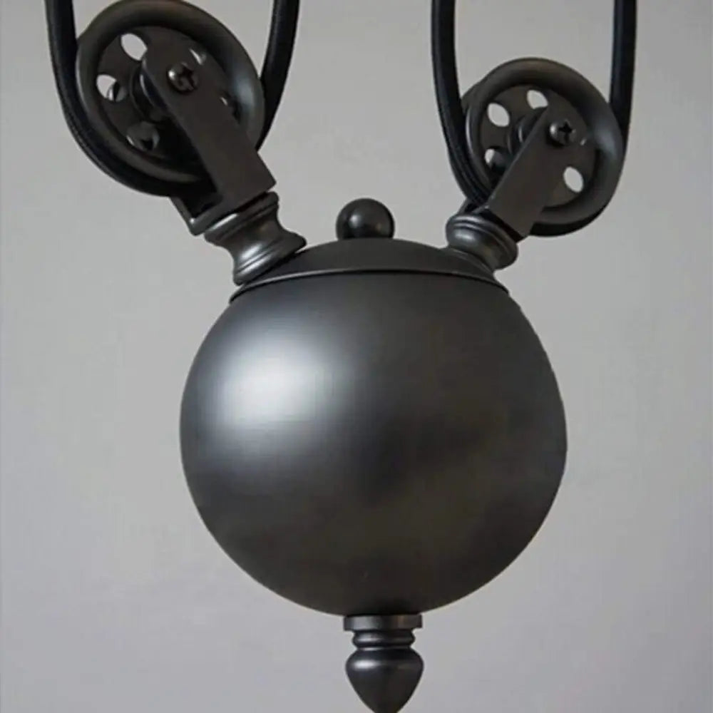 Retro Rough Iron Pendant Light for Kitchen Dining Bedroom - Lighting