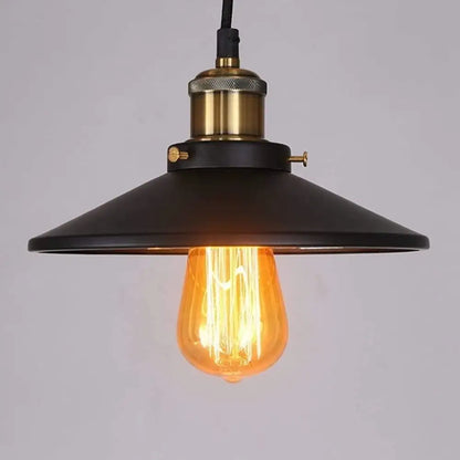 Retro Rough Iron Pendant Light for Kitchen Dining Bedroom - Lighting