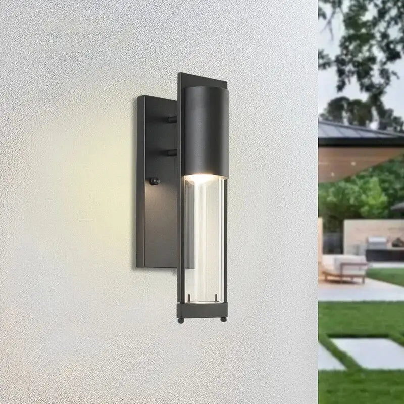 Vintage Black/Bronze Outdoor Waterproof Led Wall Sconce for Porch - Lighting