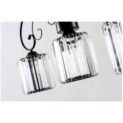 Vintage Crystal Pendant Lamp for Living Dining Bedroom - Lighting